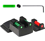 Tag Precision Novak TSF TAC Pistol Sights Fiber Optic