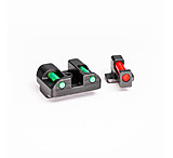 Tag Precision Springfield XD TSF TAC Pistol Sights Fiber Optic, XD Series, MOD.2 models, Excluding OSP &amp; 5.25 inch, Black, 011BE011BG