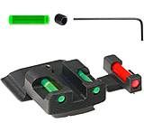 Tag Precision SW MP TSF TAC Pistol Sights Fiber Optic, M&amp;P, M2.0, Full Size &amp; Compact, Black, 027BE027BG