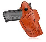 Tagua Gunleather Four in One Holster With Thumb Break, Brown, Right Hand, IPHR4-052