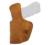 Image of Tagua Gunleather The Loyal, IWB, Multifit Holster, Fits Most Single Stacked Semi-Automatic Pistols with Optic, Right Hand, Super Soft Suede Construction, Light Brown
