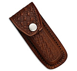 Image of Tallen 4in Folding Knife Belt Sheath Leather