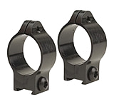 Talley 3/8in Dovetail 1in Riflescope Rings, Low, 1 Pair, Black, 38AL10L