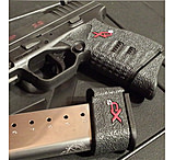 Talon Grips Handgun Grip, Springfield Armory XD-S 3.3in .45 ACP/XD-S 3.3in 9mm/XD-S 3.3in .40 S&amp;W, Small Backstrap, Rubber, Black, 207R