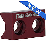 TANDEMKROSS Barrel Retaining V-Block for Ruger 10/22, Red, TK18N0449RED1