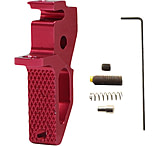 TANDEMKROSS Victory Trigger, SW 22, Flat-Faced, Skeletonized, Red, TK23N0113RED1