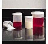 Image of Taral Plastic Round Bottles, Polypropylene, Wide Mouth 16196-047, Pack of 50