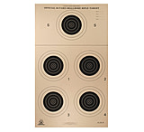 Image of Target Barn A-23/5 Conventional Outdoor Paper Targets 5 Per Sheet 100 Sheets Per Pack