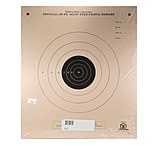 Image of Target Barn B-2 Slow Fire Pistol Paper Target With Black Center 100 Per Pack