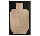 Image of Target Barn IDPA Paper Practice Targets 100 Per Pack IDPA-P