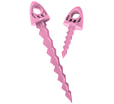 Image of TargetTack Targettack Pink Polycarbonate Plastic 1&quot;/3&quot; For Paper/Vinyl Tar TTMVP12PKPI