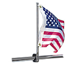 Image of Taylor Made 7/8"-1-1/4" SS Rail Mount Pulpit Staff