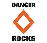 Image of Taylor Made 46184 Sur Mark Buoy Label inDanger Rocksin