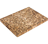 Image of Teak Haus 16lb Butcher Block HD Cutting Board w/ Juice Canal