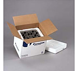 Image of Tegrant Thermosafe ThermoSafe Foam Vial Shippers, ThermoSafe Brands 480-490 Shippers For 28 Mm Vials 48-Vial Shipper, Case of 8