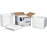 Image of Tegrant Thermosafe ThermoSafe Insulated Shippers, Expanded Polystyrene, ThermoSafe Brands 806 Foam Only, Case of 6