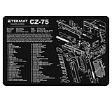 Image of Tekmat Armorers Bench Mat 11&quot;x17&quot; Cz-75 Pistol