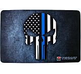 Image of Tekmat Armorers Bench Mat 11&quot;x17&quot; Punisher Blue Line