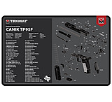 Image of TekMat Canik TP9SF Cleaning Mat Black/Gray Thermoplastic Fiber