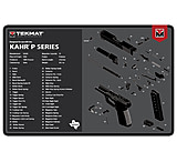 Image of TekMat KAHR Cleaning Mat Black Thermoplastic Fiber Top W/Vulcaniz