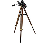Image of TeleVue Walnut Panoramic Mount with Sky Tour Installed WPS-4013