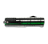 Image of Templar Knife Premium Weighted Slim Zinc We Back You OTF Knife