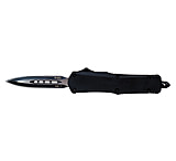 Image of Templar Knives Gen II Small Black Rubber OTF 2.75in Automatic Folding Knives