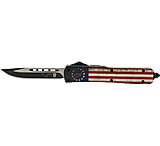 Image of Templar Knives Gen II Slim Betsy Ross Flag OTF 3.5in Automatic Folding Knives