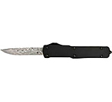 Image of Templar Knife Premium Lightweight Slim Black Rubber Damascus OTF Knife