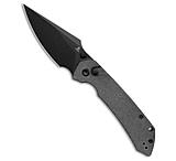Image of Tenable Knives Tenable Fenrir Button Lock Knife Black Micarta 3.4 Black SW 7DF1C34B