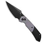 Image of Tenable Knives Tenable Fenrir Button Lock Knife Purple Micarta + BW Aluminum 3.4 Black SW 77514D77