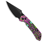 Image of Tenable Knives Tenable Fenrir Button Lock Knife Undead Jade G-10 3.4 Black SW E94A03B3