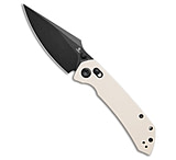 Image of Tenable Knives Tenable Fenrir Crossbar Lock Knife Ivory White G-10 3.4 Black Stonewash F8B3FE3F