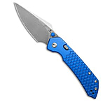 Image of Tenable Knives Tenable Fenrir Top Liner Lock Knife Dark Blue Al Fishscale 3.4 Damascus 1C3A8860