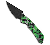Image of Tenable Knives Tenable Fenrir Top Liner Lock Knife Green Camo Jade G-10 3.4 Black SW 0C436E40