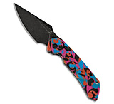 Image of Tenable Knives Tenable Fenrir Top Liner Lock Knife Multicolor Camo Jade G-10 3.4 Black SW D5652D4D