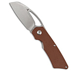 Image of Tenable Knives Tenable Goblin L Liner Lock Knife Brown Micarta 3.1 Stonewash B97EE757