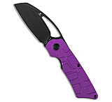 Image of Tenable Knives Tenable Goblin L Liner Lock Knife Purple Anodized Aluminum 3.1 Black SW 0E632653