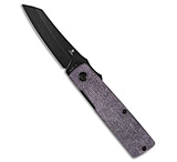 Image of Tenable Knives Tenable Higonokami Liner Lock Knife Purple Micarta 3 Black SW B68E2E75