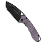 Image of Tenable Knives Bombur Liner Lock Knife Purple Micarta 3.5 Black SW 33EB293D