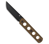 Image of Tenable Knives Foosa Fixed Blade Knife Amber PEI 3.1 Black SW 7BCF7A8C