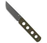 Image of Tenable Knives Foosa Fixed Blade Knife Green G-10 3.1 Gray CCD2BB88
