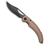 Image of Tenable Knives Gideon Liner Lock Knife Brown Micarta 3.5 Black SW*DISCOUNTED* 38F55405
