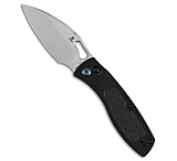 Image of Tenable Knives Heron Crossbar Lock Knife Black G-10 3.1 Stonewash 33320F7E