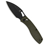 Image of Tenable Knives Heron Crossbar Lock Knife Olive Green G-10 3.1 Black SW 842FCE7A