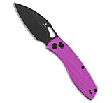 Image of Tenable Knives Heron Crossbar Lock Knife Purple Aluminum 3.1 Black SW E0B4C24F