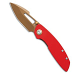 Image of Tenable Knives Link Liner Lock Knife Red G-10 3 Rose Gold 8CFEC9BD
