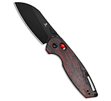 Image of Tenable Knives Model 6 Crossbar Lock Knife Red/Black G-mascus 3.1 Black SW A1D061B4