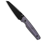 Image of Tenable Knives Parr Fixed Blade Knife Purple Micarta 3.12 Black SW BF82BF77