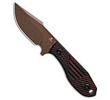 Image of Tenable Knives Tiny Dancer Fixed Blade Knife Red/BLK G-Mascus 3.17 Rose Gold A48026AA
